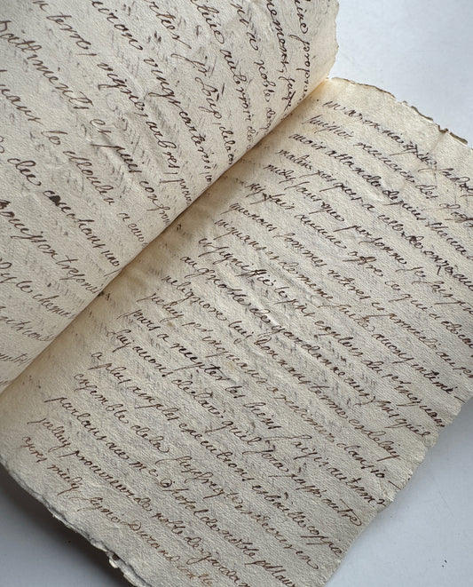 Antique 1700's French Legal Document, Provence Court Manuscript