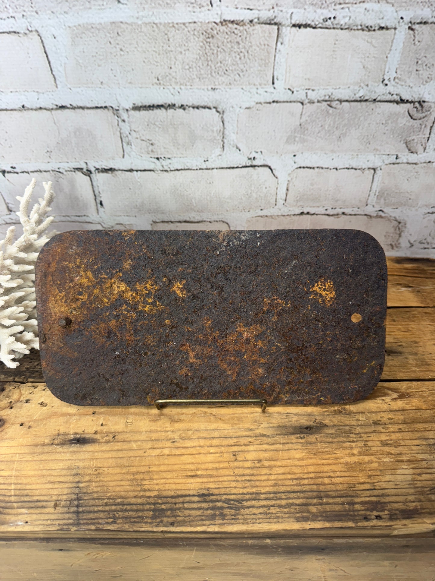 Antique French Enamel Sign – Parisian Manufacturer Plaque