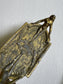 Art Nouveau Brass Nude Lady figural Tray- Vintage French Trinket Dish