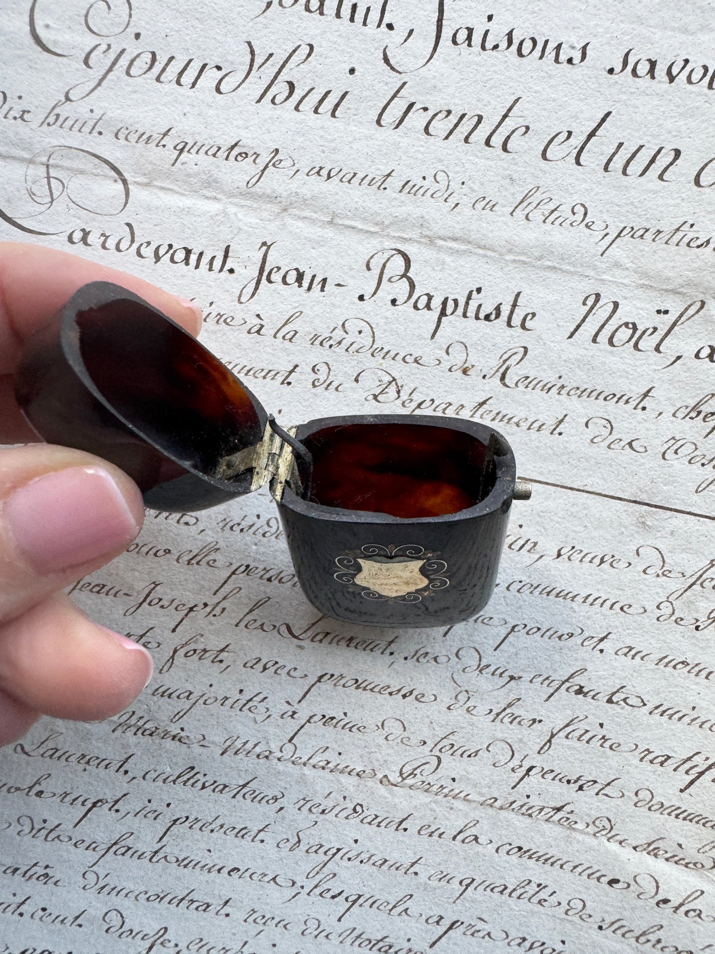 Antique Vesta Match Case from the Victorian Era