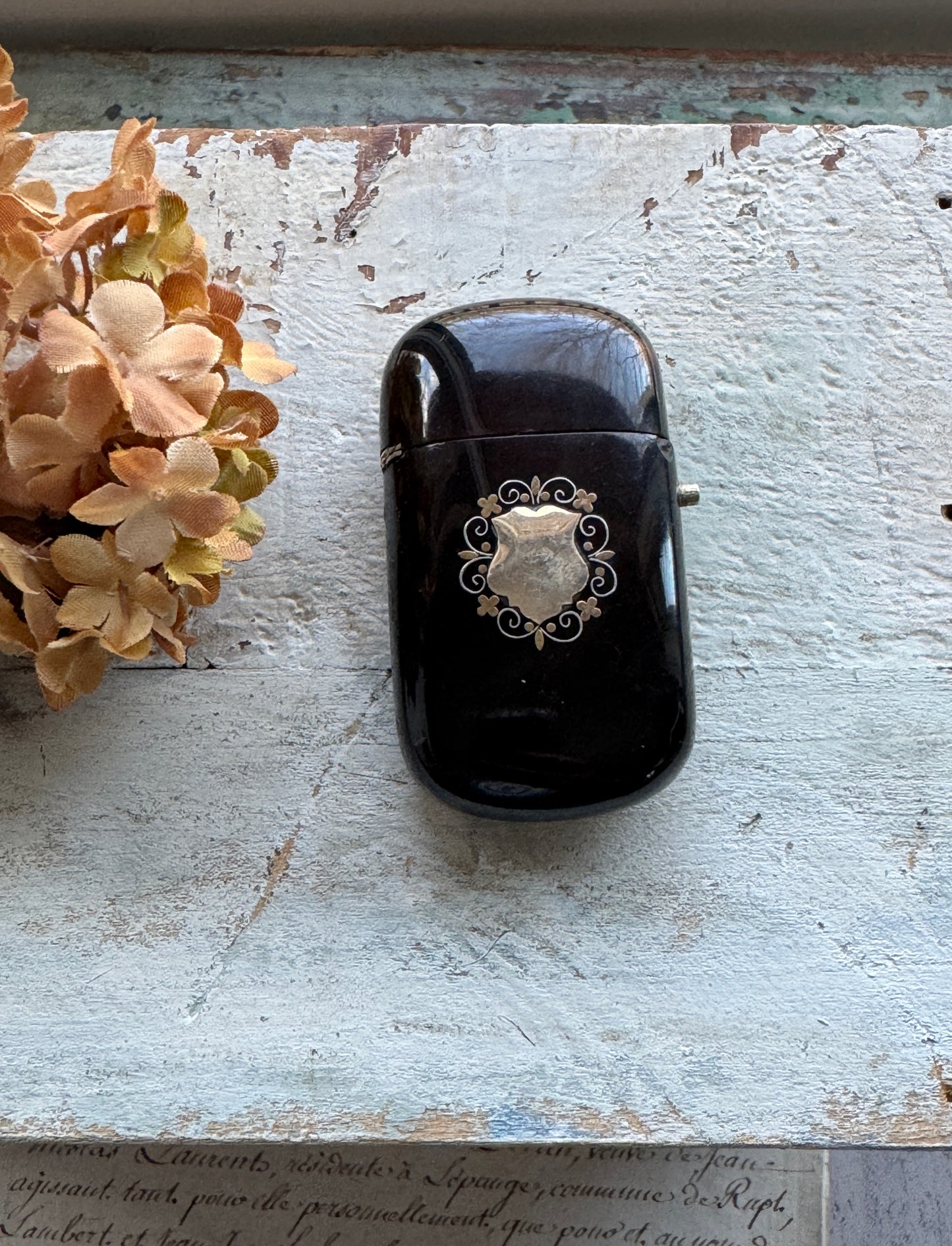 Antique Vesta Match Case from the Victorian Era