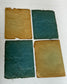 Antique French Lace Sample Pages – Set of 4 Textile Reference Sheets