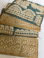 Antique French Lace Sample Pages – Set of 4 Textile Reference Sheets