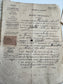 Antique French Ephemera Collection, 1800's Handwritten & Printed Documents