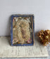 Antique Italian Ex-Voto Reliquary Shadow Box, Religious Folk Art