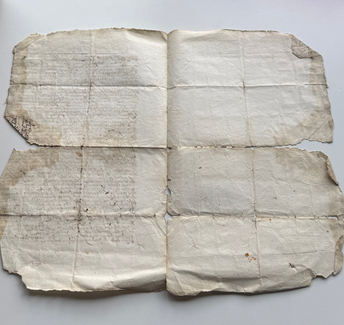 Antique French 18th Century Legal Document, Handwritten with Royal Stamp