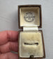 Antique E. Lenton & Son Ring Box, Victorian Leather Jewelry Presentation Case