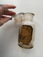 Antique Apothecary Jar – RHEI PULV Glass Bottle with Worn Label