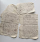 Antique 18th Century French Handwritten Legal Documents, 1700's Manuscript with Tax Stamps