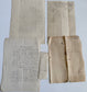 Antique French Documents, Early 1800's Handwritten Ephemera with Stamps and Seals
