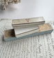 Set of 3 Antique French Paper Boxes, Collectible Decor Boxes