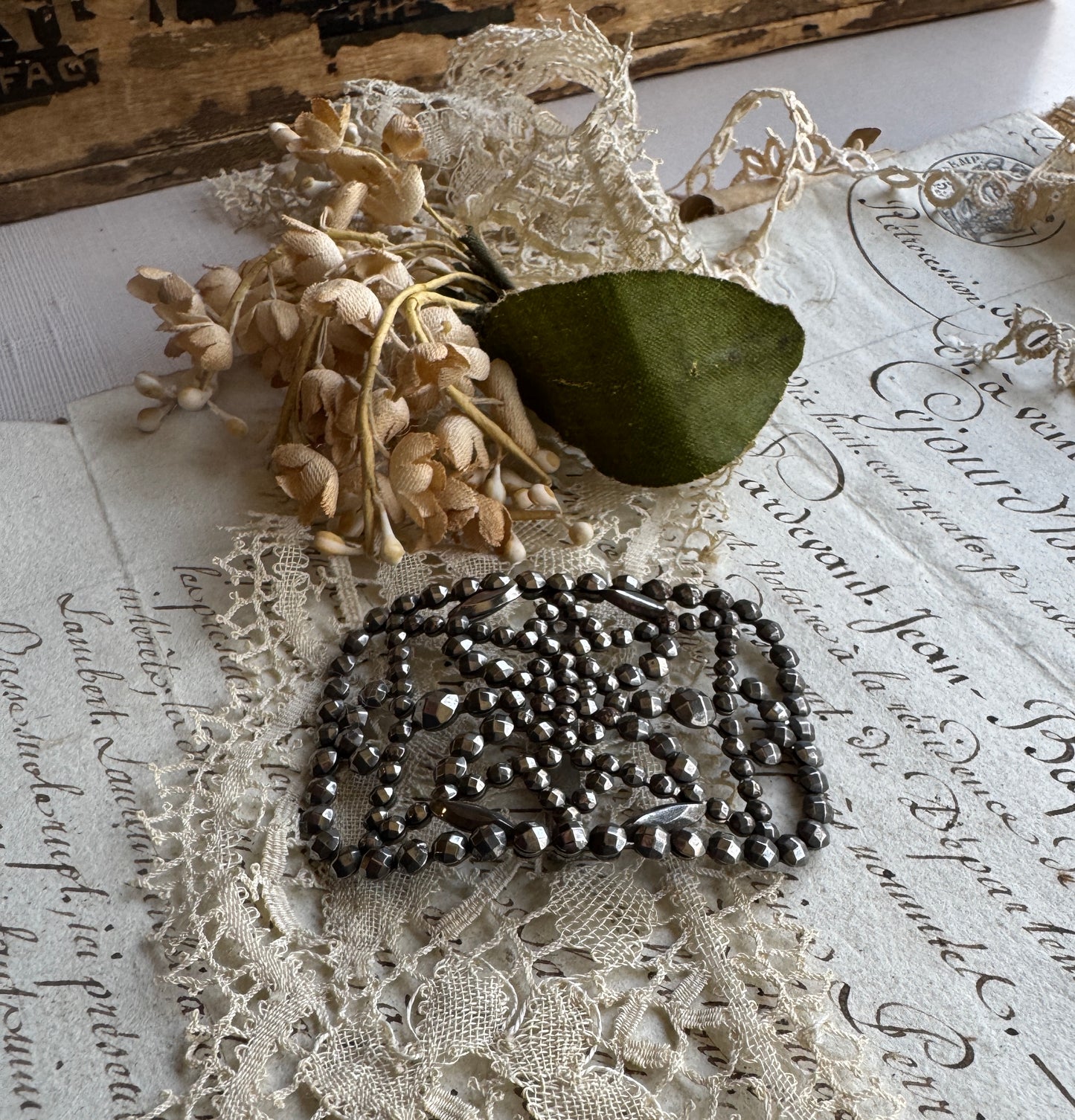 Antique French Steel Cut Belt or Shoe Buckle – Marked France