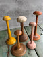 Antique Wooden French Hat Stands, Vintage Millinery Display