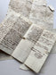 Bundle of 1800's French Handwritten Letters, Antique Legal & Personal Correspondence