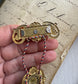 Antique French “Bon Service” Medal with Portrait & Tassels