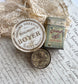 Antique French Tins, Set of 3 Apothecary Collectibles