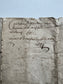 Antique French 18th Century Legal Document, Handwritten with Royal Stamp
