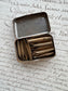 Antique Hindoo Pen Tin with Original Dip Nibs, Macniven & Cameron, Edinburgh