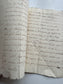 Antique 1700's French Legal Document, Provence Court Manuscript