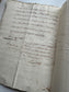 Antique 1700's French Legal Document, Provence Court Manuscript