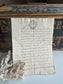 Antique 1700's French Legal Document, Provence Court Manuscript
