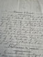 Antique French Documents, Early 1800's Handwritten Ephemera with Stamps and Seals