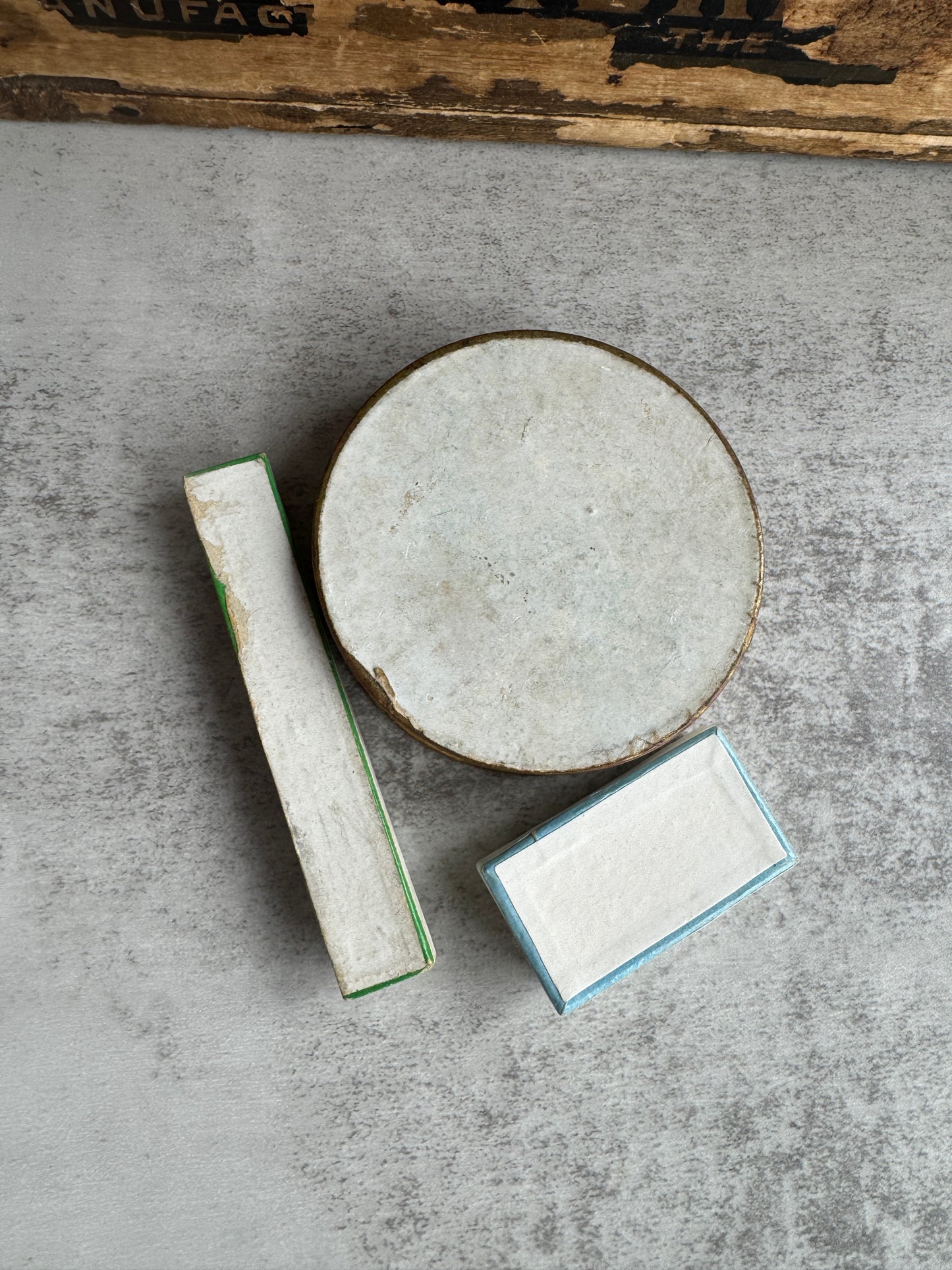 Vintage Small Boxes from France, Jewelry Keepsakes, Curio Cabinet