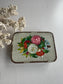 Antique Shabby Roses, Floral Apothecary Box, Heinitsh, Lancaster PA, Late 19th Century