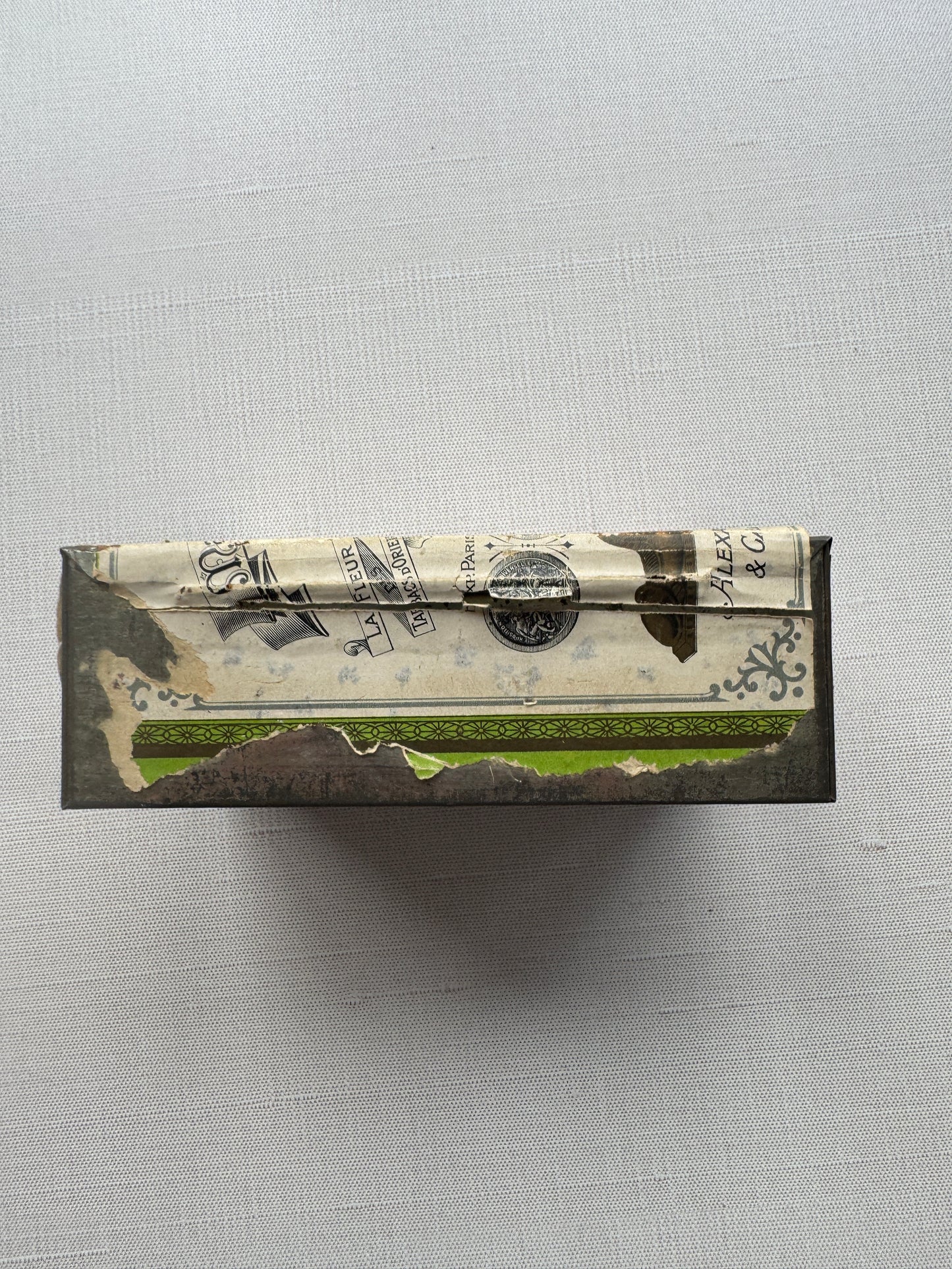 Antique Le Khédive Egyptian Cigarette Box, Ed. Laurens, 1889