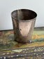 Antique French Silver Plated Baby Cup with Engraved Child and Monogram, Hallmarks