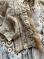 Antique French Edwardian Lace & Floral Bodice, Maison Pessin Sœurs, Nîmes