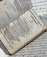 Antique 1836 Book, Fables de Florian with Biblical Poems, Rare French Book, Illustrated with Leather Cover