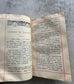 French Roman Parishioner Complete, Prayer Book, Leather Covers Dated 1905, Gilded Edged Pages