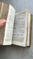 French Paroissien Romain Prayer Book dated 1857 Leather with Metal Clasps & Gilt Edges
