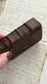 Antique Leather-Bound Book "Imitatio Christi" Devotional Book, Latin, Collectible Rare